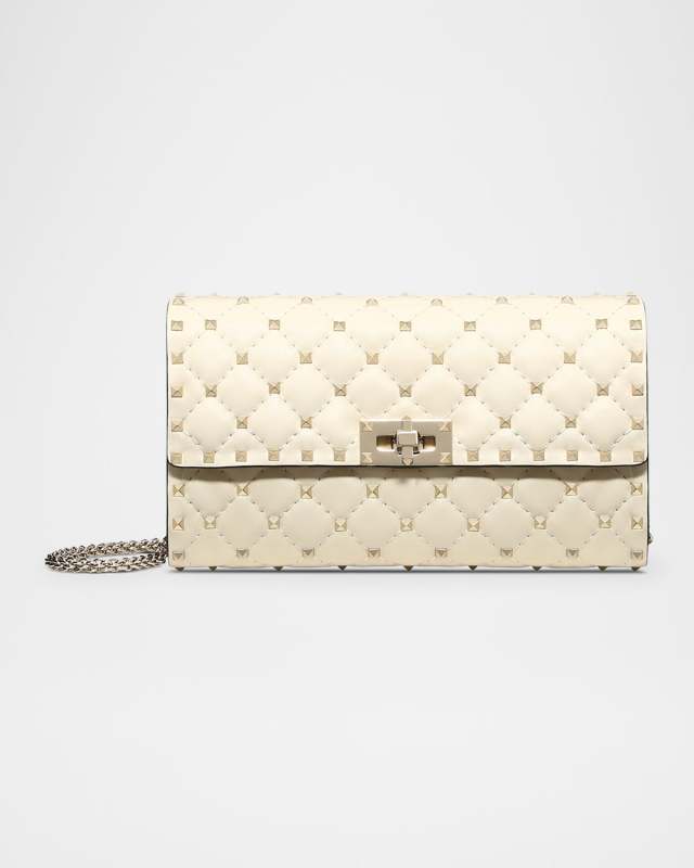 Rockstud Small Quilted Leather Shoulder Bag